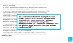 La pilule anti-covid de Pfizer autorisée par le régulateur européen