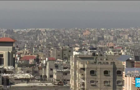 Gaza : désolation dans les rue de Rafah alors que les bombardements s'intensifient encore