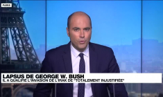 "Invasion injustifiée" : le lapsus de George W. Bush, qui confond Ukraine et Irak