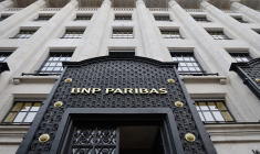 Les locaux de BNP Paribas à Paris en 2025. ( AFP / LUDOVIC MARIN )