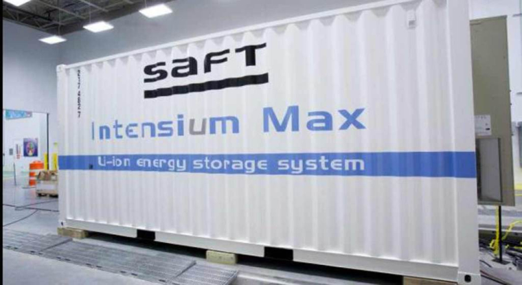 Un module de stockage Saft. (© Saft)