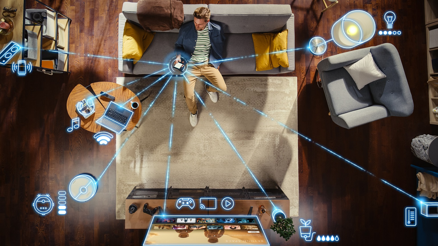 Pour une box wifi, 95% de la consommation énergétique est due à une consommation passive. (crédit : Adobe Stock)