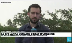 Sri Lanka : des manifestants envahissent les bureaux du Premier ministre après la fuite du président