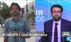 Tennis de table : portée par les Lebrun, la France qualifiée aux demi-finales des JO