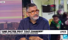 Rachid Santaki, écrivain : "La dictée est fédératrice"