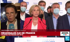 Elections régionales : Valérie Pécresse en tête avec un score supérieur à celui de 2015