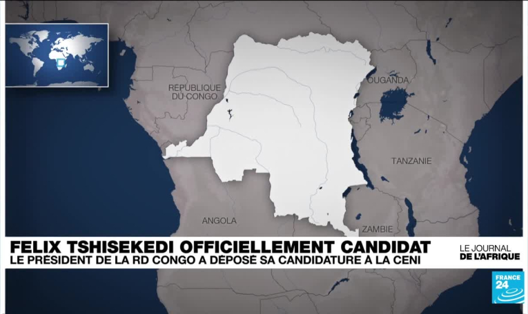 Présidentielle en RD Congo : Félix Tshisekedi officiellement candidat