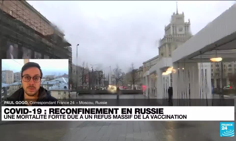 Moscou se reconfine : les commerces non essentiels fermés pour 11 jours