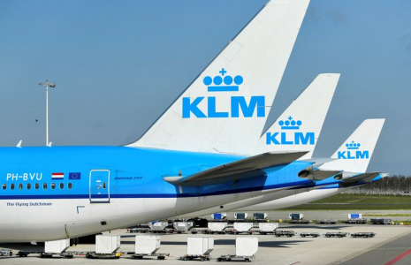 KLM ANNULE 170 VOLS À AMSTERDAM EN PRÉVISION DE LA TEMPÊTE EUNICE