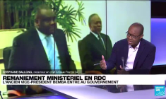 Remaniement ministériel en RDC : l'ancien vice-président Bemba entre au gouvernement