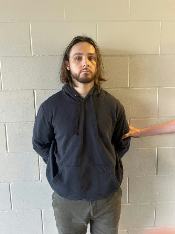 Une photo judiciaire de Jonathan Rinderknecht, transmise par les autorités américaines le 8 octobre 2025 ( US Attorney's Office for the Central District of California / HANDOUT )