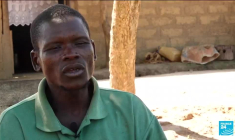 Centrafrique : une école sous paillote pour les enfants de Ngougoua