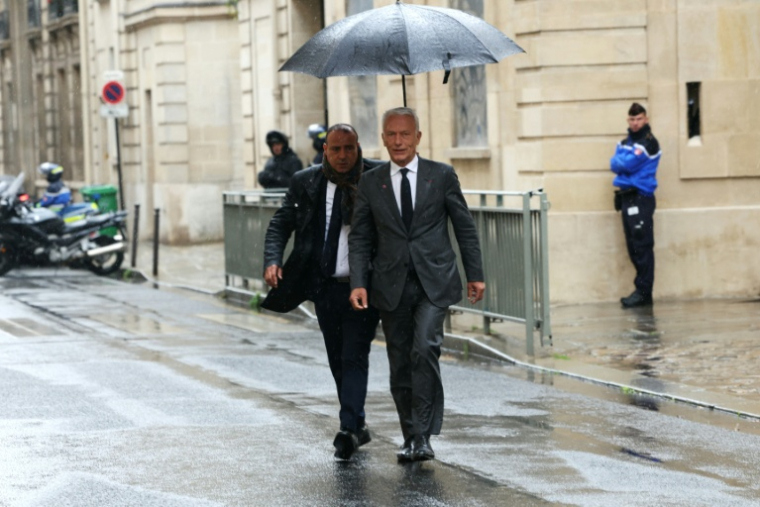 Le président du Medef Patrick Martin, le 24 septembre 2024 à Paris   ( AFP / Alain JOCARD )
