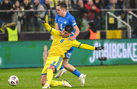 L'Ukraine gratte son ticket pour les Barrages