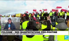 Pologne : manifestations d'agriculteurs et blocage de la frontière avec l'Ukraine