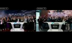 SpaceX: Elon Musk célèbre l'entrée en bourse depuis le Texas