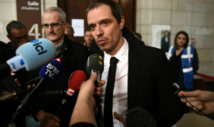 Le procureur de la République Rodolphe Jarry à Pau, le 27 février 2025 ( AFP / Gaizka IROZ )