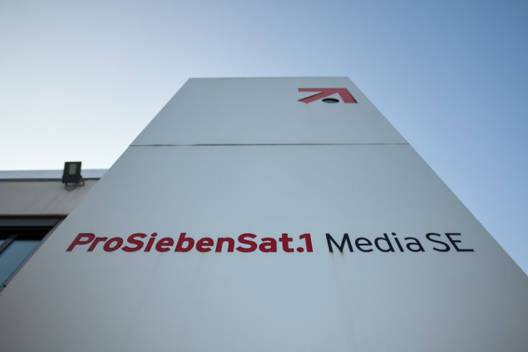 Le logo de la société de médias allemande ProSiebenSat.1