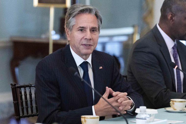 Le chef de la diplomatie américaine Antony Blinken le 15 septembre à Washington. ( POOL / JOSE LUIS MAGANA )