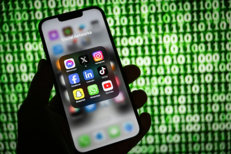 Les trois quarts des Français se disent inquiets de la désinformation étrangère, selon le baromètre annuel du journal La Croix sur la confiance dans les médias ( AFP / SEBASTIEN BOZON )