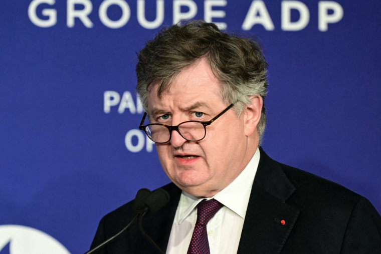 Augustin de Romanet de Beaune, le 11 août 2024, à Paris ( AFP / MIGUEL MEDINA )