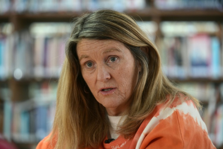 Jacqueline Garrahan, à San Andres de Giles, en Argentine, le 24 septembre 2025 ( AFP / JUAN MABROMATA )