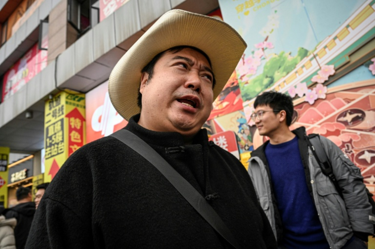 Ryan Chen, le "Trump chinois", le 15 décembre 2025 à Chongqing, en Chine ( AFP / Jade GAO )