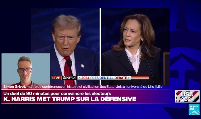 Présidentielle américaine : Kamala Harris met Donald Trump sur la défensive lors du débat