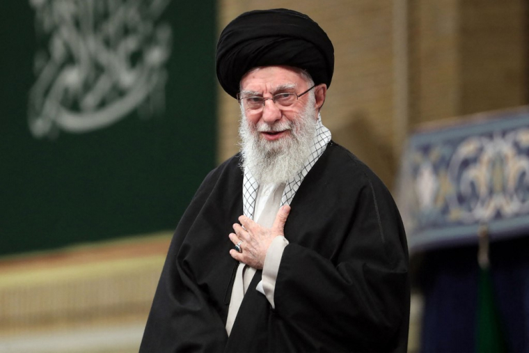 Ali Khamenei à Téhéran, en Iran, le 2 octobre 2024. ( KHAMENEI.IR / - )