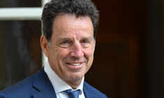 Geoffroy Roux de Bezieux, à Matignon, le 12 juillet 2023 ( AFP / BERTRAND GUAY )