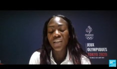 Entretien avec la judokate Clarisse Agbégnénou, médaillée d'or des Jeux olympiques de Tokyo