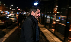 Le maire de Saint-Etienne Gaël Perdriau, le 5 décembre 2022 à Saint-Etienne ( AFP / OLIVIER CHASSIGNOLE )