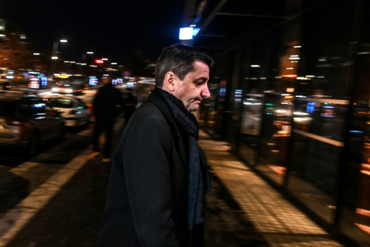 Le maire de Saint-Etienne Gaël Perdriau, le 5 décembre 2022 à Saint-Etienne ( AFP / OLIVIER CHASSIGNOLE )