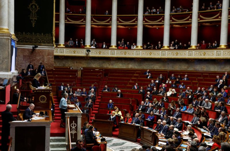 L'Assemblée nationale à Paris