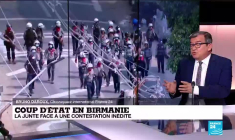 Coup d'État en Birmanie : la junte face à une contestation inédite