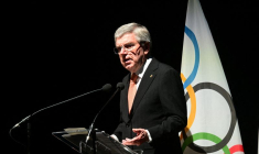 Thomas Bach, président du CIO, participe à un événement marquant le compte à rebours d'un an