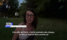 Canicule: les Parisiens profitent de l'ouverture des parcs toute la nuit
