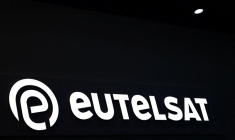 Le logo de l'opérateur de satellites européen Eutelsat