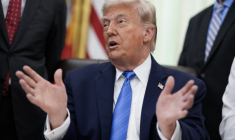 Donald Trump à Washington, aux États-Unis, le 10 juin 2026. ( AFP / KEN CEDENO )