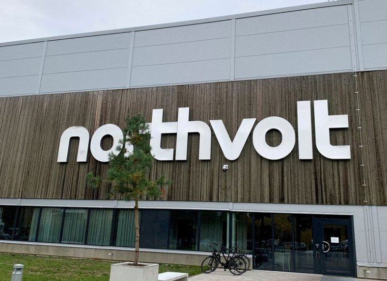 L'usine Northvolt à Vasteras, en Suède