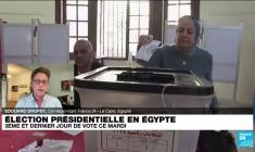Présidentielle en Égypte : le scrutin est "sans enjeu tant Abdel Fatah al-Sissi est assuré de la victoire"