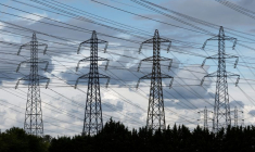 Pylônes de transmission d'électricité en France