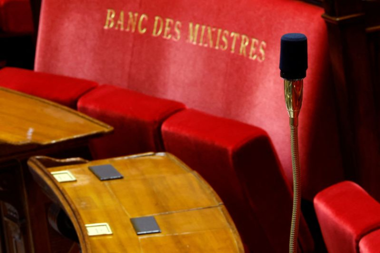 L'hémicycle de l'Assemblée nationale à Paris