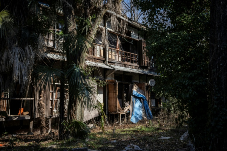 L'extérieur du Foyer Yoshida de l'Université de Kyoto, le 4 février 2026 au Japon ( AFP / Yuichi YAMAZAKI )