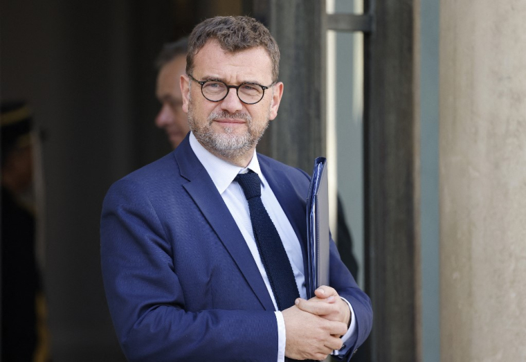 Le ministre délégué au Logement Olivier Klein, en charge du dossier MaPrimeRenov'. ( AFP / LUDOVIC MARIN )