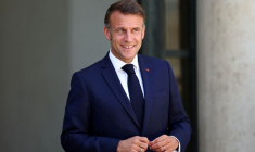 Le président français Macron rencontre le chancelier autrichien Stocker à Paris