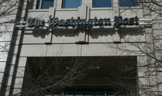 L'immeuble des bureaux du Washington Post à Washington, le 4 février 2026 ( AFP / Oliver Contreras )