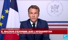 REPLAY - Allocution d'Emmanuel Macron sur la situation en Afghanistan
