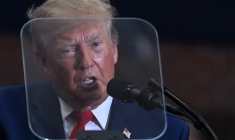Donald Trump, dans le Michigan, le 25 octobre 2026 ( AFP / BRENDAN SMIALOWSKI )