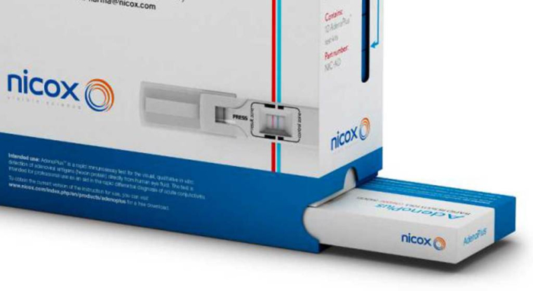 Adenoplus, un des dispositifs commercialisés par Nicox. (© Nicox)